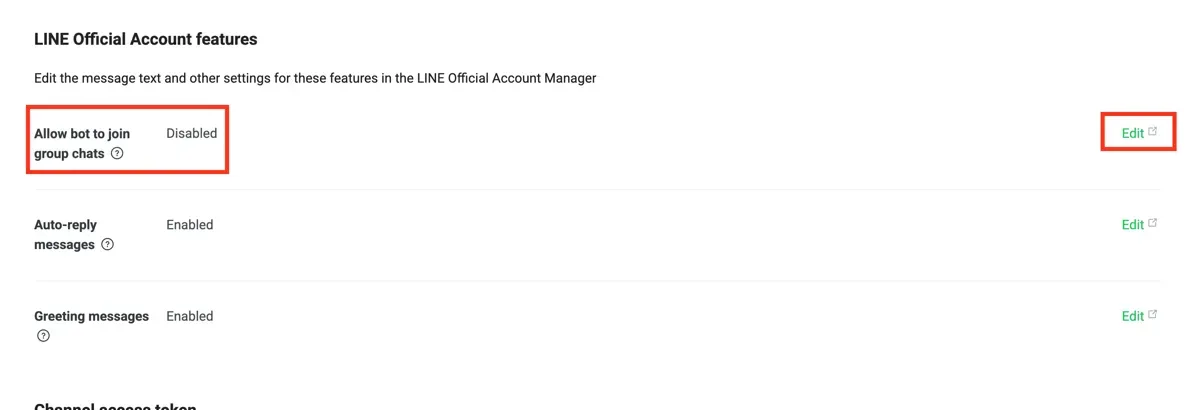 Line Messaging API step 22